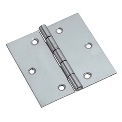 Cerniera Quadra 3317 Valtoce Inox Perno Fisso 40 x 40 x 0,8 mm 24 Pezzi - 2