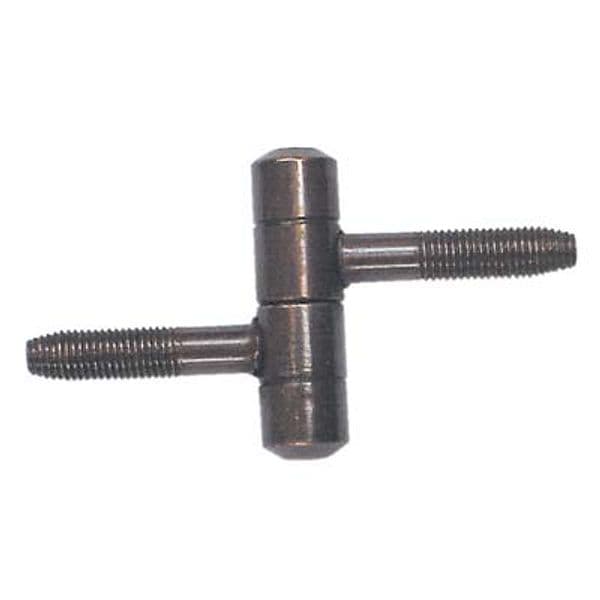 Cerniera Tipo Anuba Acciaio Bronzato 13 mm 20 Pezzi - 2