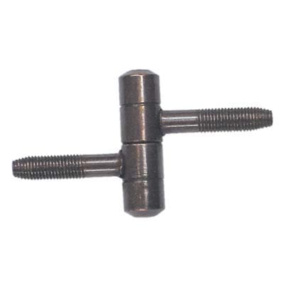 Cerniera Tipo Anuba Acciaio Bronzato 13 mm 20 Pezzi - 2
