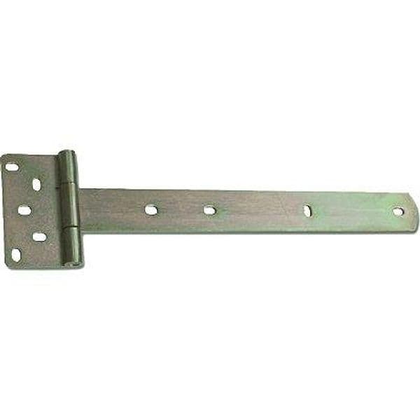 Cerniera a Bandella Piana 357 Zincato Giallo S 90 x 200 mm 2 mm 4 Pezzi - 2