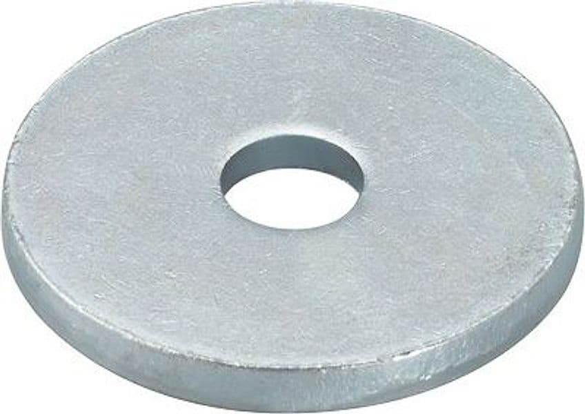 Rondella Piana Grembialina 4D Zincata Mxmm 10X40 S. Pz 43 kg 5 kg 2,5 mm - 2