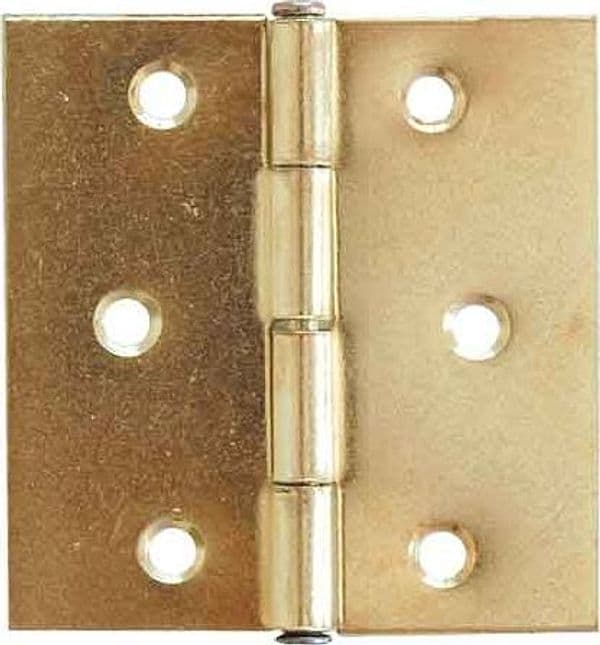 Cerniera Piana Perno Fisso Leggera 60 x 50 mm 24 Pezzi - 2