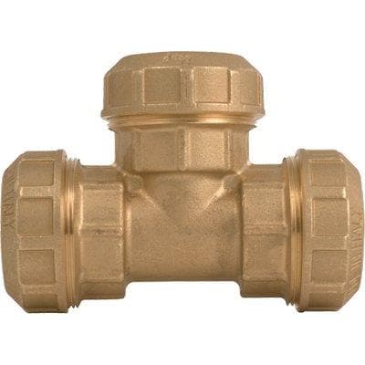 Tee a Compressione PN25 730 Itap Ottone 32 x 32 x 32 mm 4 Pezzi - 2