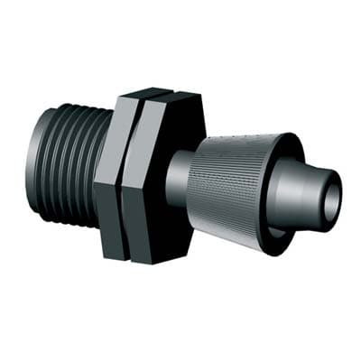 Manicotto Filetto Maschio Tubo Gocciolante Irritec 16 mm x ½ M 100 Pezzi - 2