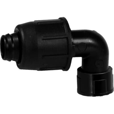 Gomito a Compressione Filetto Femmina PN4 16 mm x ½ F 10 Pezzi - 2