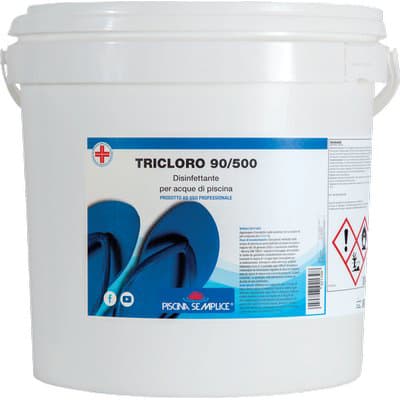 Tricloro per Piscina Pastiglie Kg 10 20XGR 500 Piscina Semplice - 2