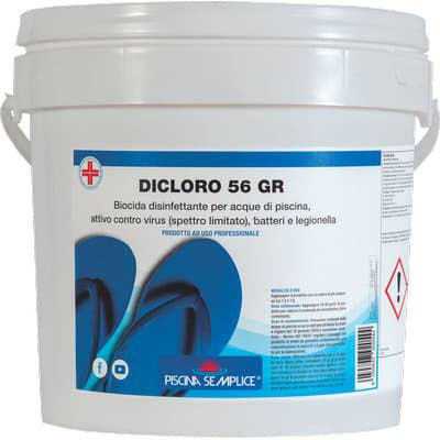 Dicloro per Piscina Granulare Kg 5 Piscina Semplice - 2