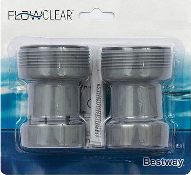 Adattatore Filtro Cartuccia 58236 Bestway 2 Pezzi - 2