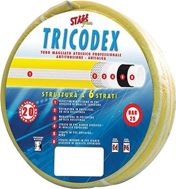 Tubo Irrigazione Magliato Tricodex Stars Mm 12 1/2 15 m - 2