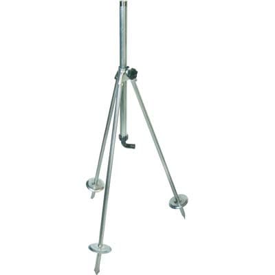 Base Tripode per Irrigatore Acciaio Zincato ¾m con Portagomma H.cm 80 - 2