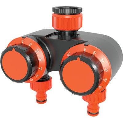 Centralina Irrigazione Timer con 2 Stars 3 x 41 Innesto Rapido - 2