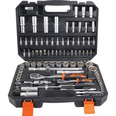 Chiavi a Bussola Esagonali ½ ¼ 155694 Wokin 10 a 32 mm 94 Pezzi - 2