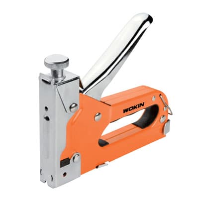 Fissatrice Manuale Kit 217014 Wokin 200 Punti con 200 Chiodi con 200 U - 2