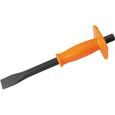 Scalpello Muratore a Taglio con Salvamano 2551 250 x 16 x 22 mm 3 Pezzi - 2