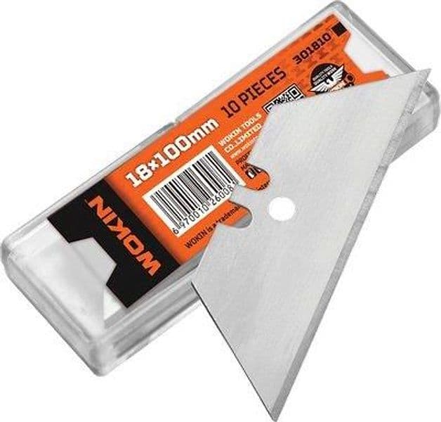 Lama a Trapezio Forata 301810 Wokin Grande 61 x 19 mm 10 Pezzi