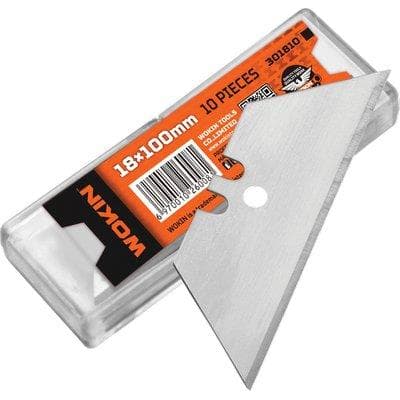 Lama a Trapezio Forata 301810 Wokin Grande 61 x 19 mm 10 Pezzi - 2