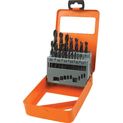 Punte Trapano Hss Astuccio 751019 Wokin 10,0 1,0 mm 19 Pezzi - 2