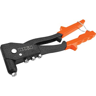 Rivettatrice Manuale Testa Fissa 215210 Wokin Alluminio 4,8 2,4 mm 2 Pezzi - 2