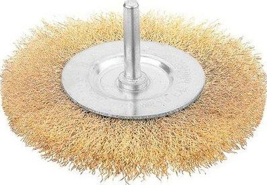 Spazzola Acciaio Circolare con Gambo 771002 Wokin Mm 50 F 0,3 mm 4 Pezzi - 2
