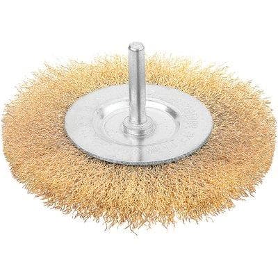 Spazzola Acciaio Circolare con Gambo 771002 Wokin Mm 50 F 0,3 mm 4 Pezzi - 2