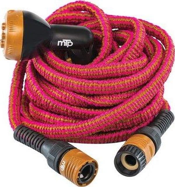 Tubo Irrigazione Estensibile Wally Italy 7,5 m x 15 Bronzo Fucsia - 2