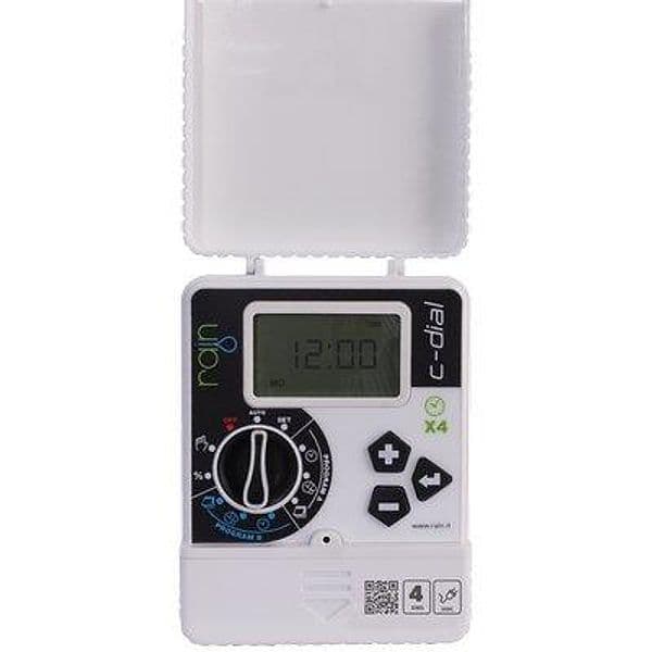 Centralina Irrigazione Cdial Interno Rain Zone 4 Volt 220 a 24 Trasf