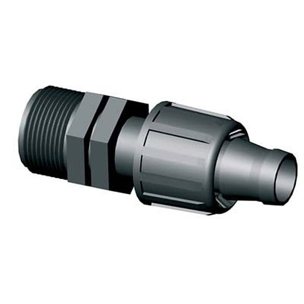 Manicotto Filetto Maschio per Manichetta PN Irritec 16 mm x 1/2 M 100 Pezzi