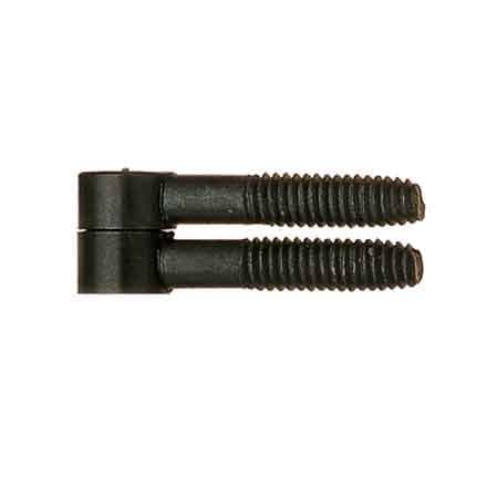 Cerniera per Mobili Tipo Anuba 9 x 12 mm Ottone Antico - 2