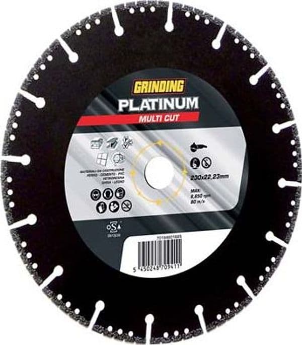 Disco Diamantato Platinum Multi Cut Grinding Mm 115X22,2 H.mm 2,5 - 2