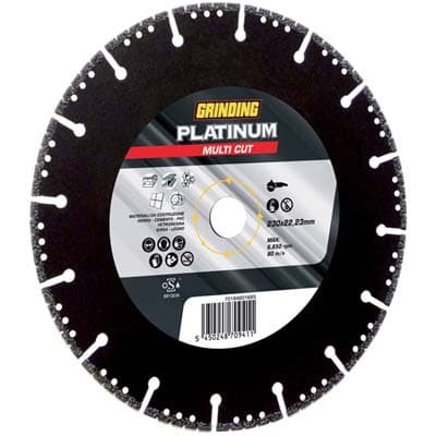 Disco Diamantato Platinum Multi Cut Grinding Mm 115X22,2 H.mm 2,5 - 2