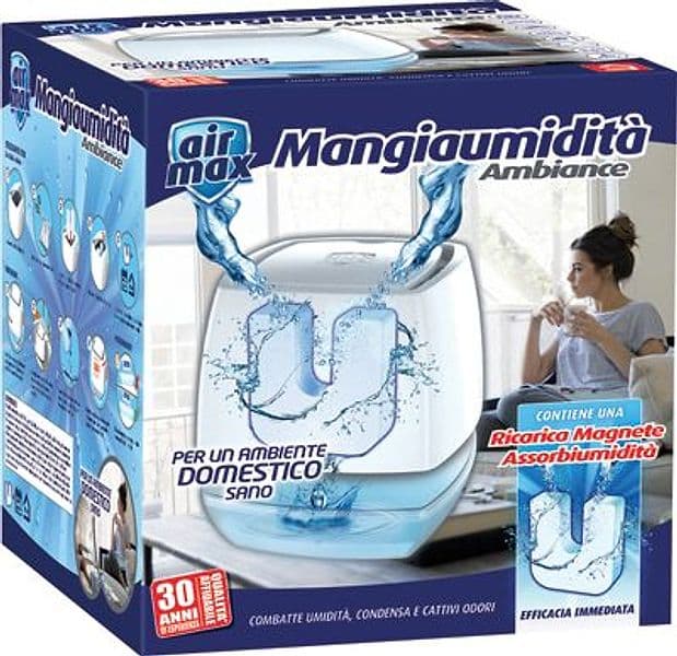 Airmax Tab Magnete Kit Ambiance 1 Vaschetta con Ricarica 450 g 4 Pezzi - 2