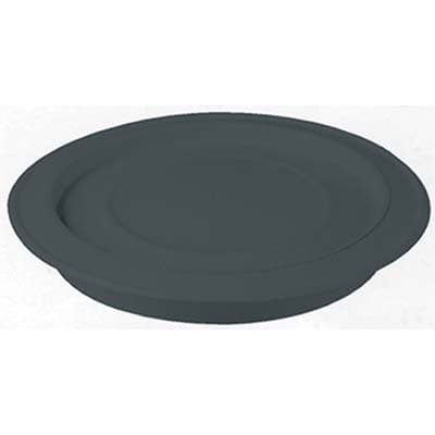 Rosone Legna Classic Nero Opaco Save 8 cm 5 Pezzi - 2