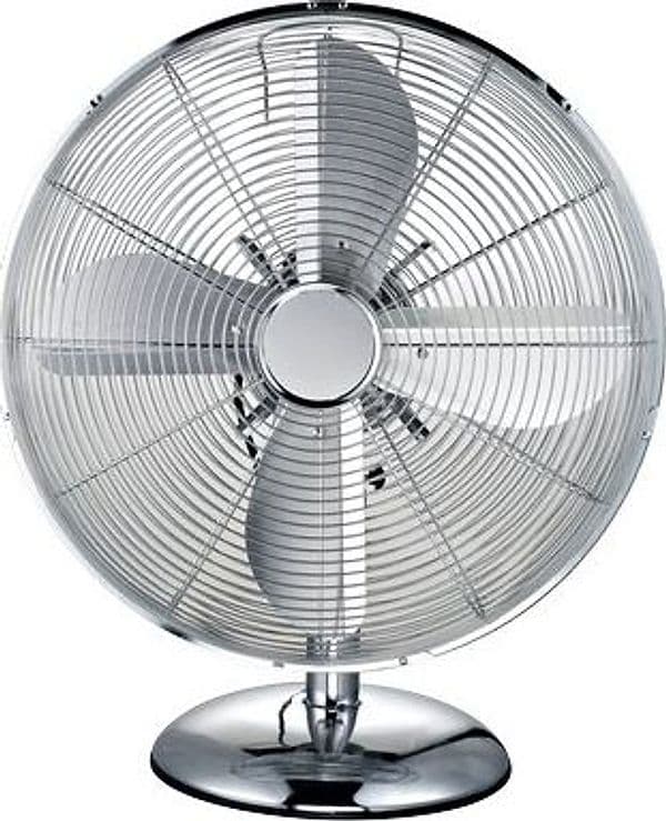 Ventilatore Cromo Tavolo Domus Volt 230 Watt 40 mm 300 Velocita' 3 - 2