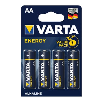 Pila Stilo Aa Energy Varta Alcalina 1,5 V 4 Pezzi - 2