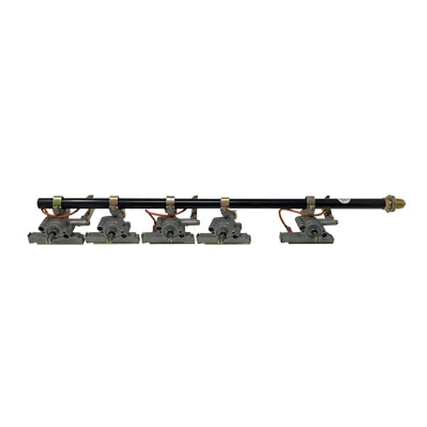 Set Valvole Gas Barbecue Polka 4 con 1 Domus N°18