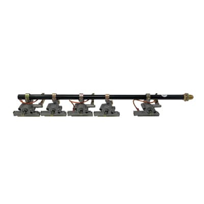 Set Valvole Gas Barbecue Polka 4 con 1 Domus N°18 - 2