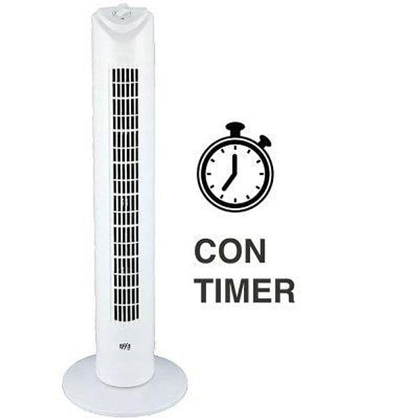 Ventilatore Torre Effe Volt 230 Watt 45 H.mm 810 Timer con Rotazione - 2