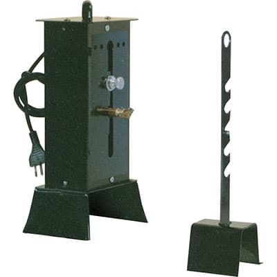 Girarrosto 1 Spiedo Acciaio Vern Volt 230 Watt 5 cm 14X13 H.cm 36 - 2