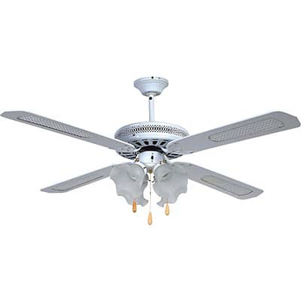 Ventilatore da Soffitto Country Effe Bianco Volt 230 Watt 70 cm 130 Vel 3 - 2