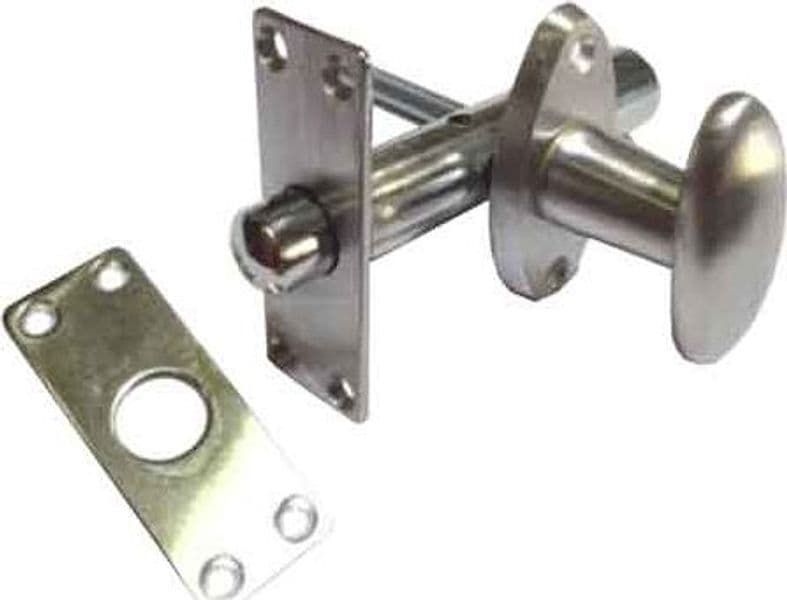 Catenaccio a Cremagliera 80 mm Cromo Satinato – Autres