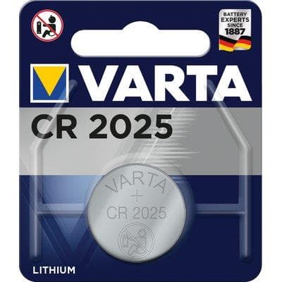 Pila Specialistica 2025 Varta Litio 3,0 V 10 Pezzi - 2