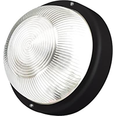 Plafoniera Ppl Tonda Nero Watt Max 60 E27 H 230 V 19 cm 10 cm 2 Pezzi - 2