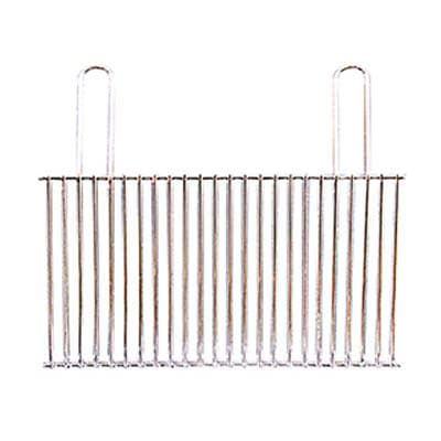 Graticola Barbecue Muratura Ompagrill Cromata Manici 2 cm 57X40 - 2