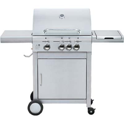 Barbecue Gas Polka 3 con 1 Domus Fuochi 3 con 1 cm 134X54 H.cm 115 - 2