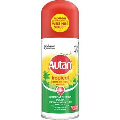 Repellente Insetti Tropical Secco Autan Spray 100 ml 12 Pezzi - 2