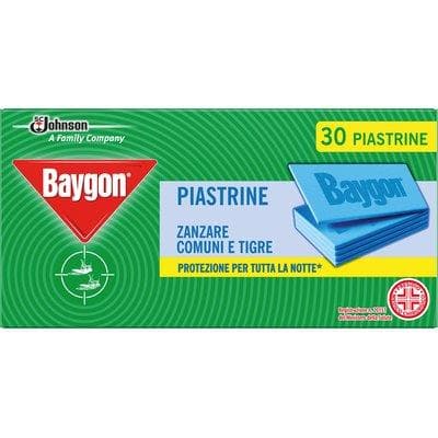 Piastrina Zanzare Tigre Baygon 30 Pezzi - 2