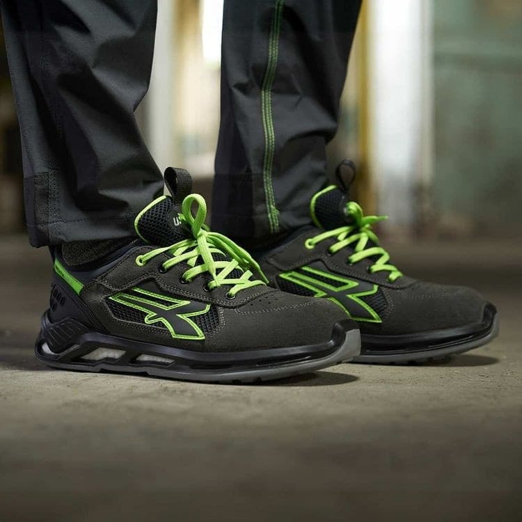 Scarpe Antinfortunistica Basse S1P Src Esd Negan Colore Antracite Misura 45 – U-Power