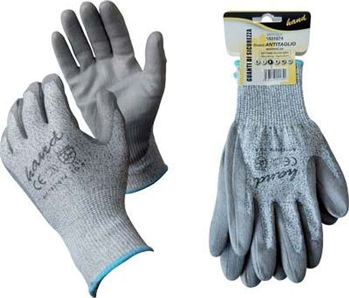 Guanto Poliuretano Grigio Antitaglio Workit Grigio 12 Paia 1831875