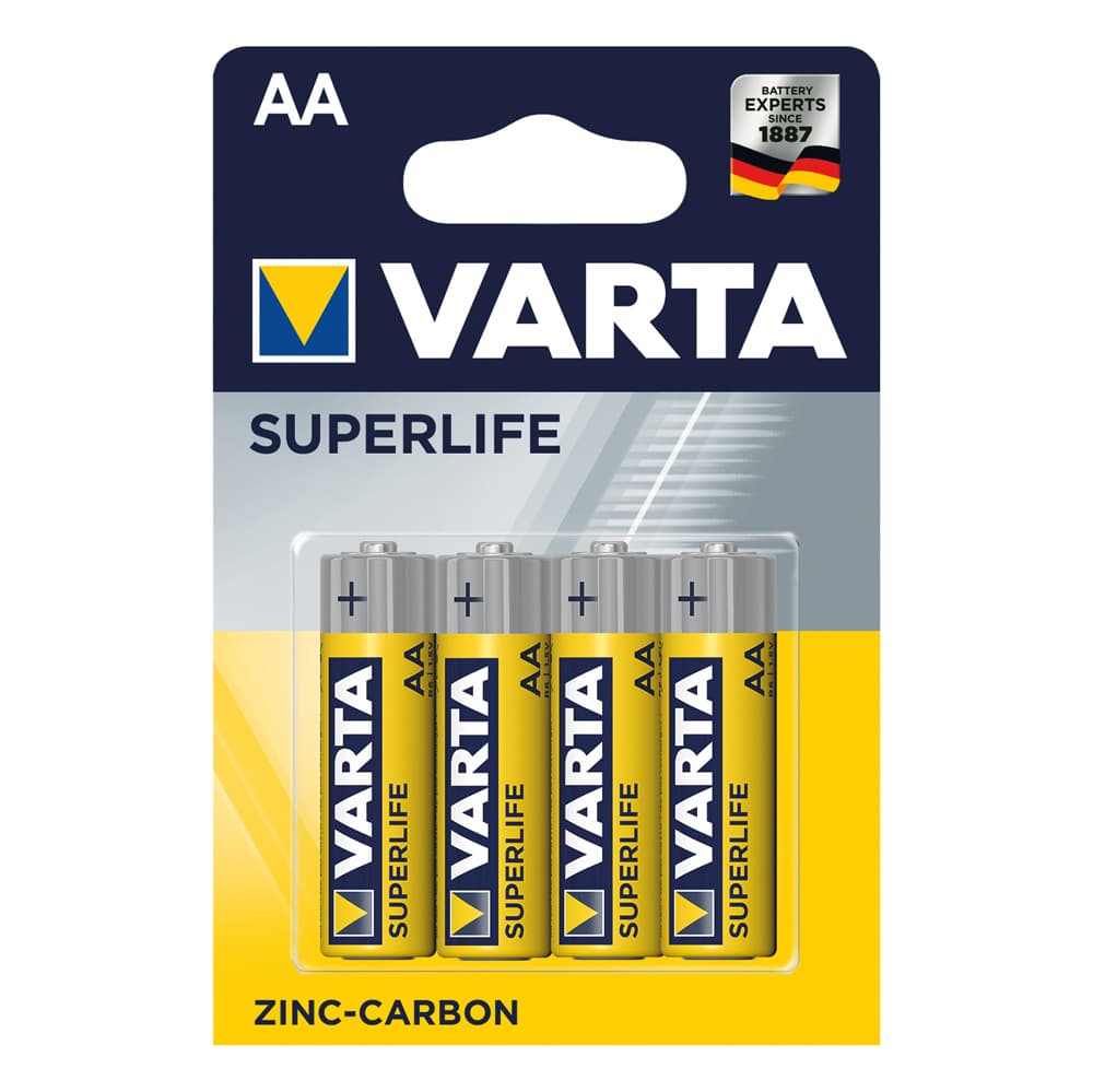 Pila Stilo Superlife PZ 4 Varta R6P 1,5 v Aa 12 Blister - 2