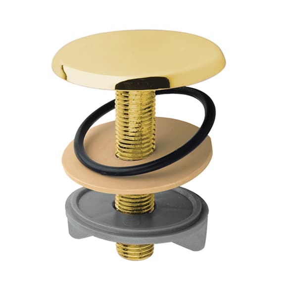 Tappo Copriforo in Ottone Pb Dorato - 2